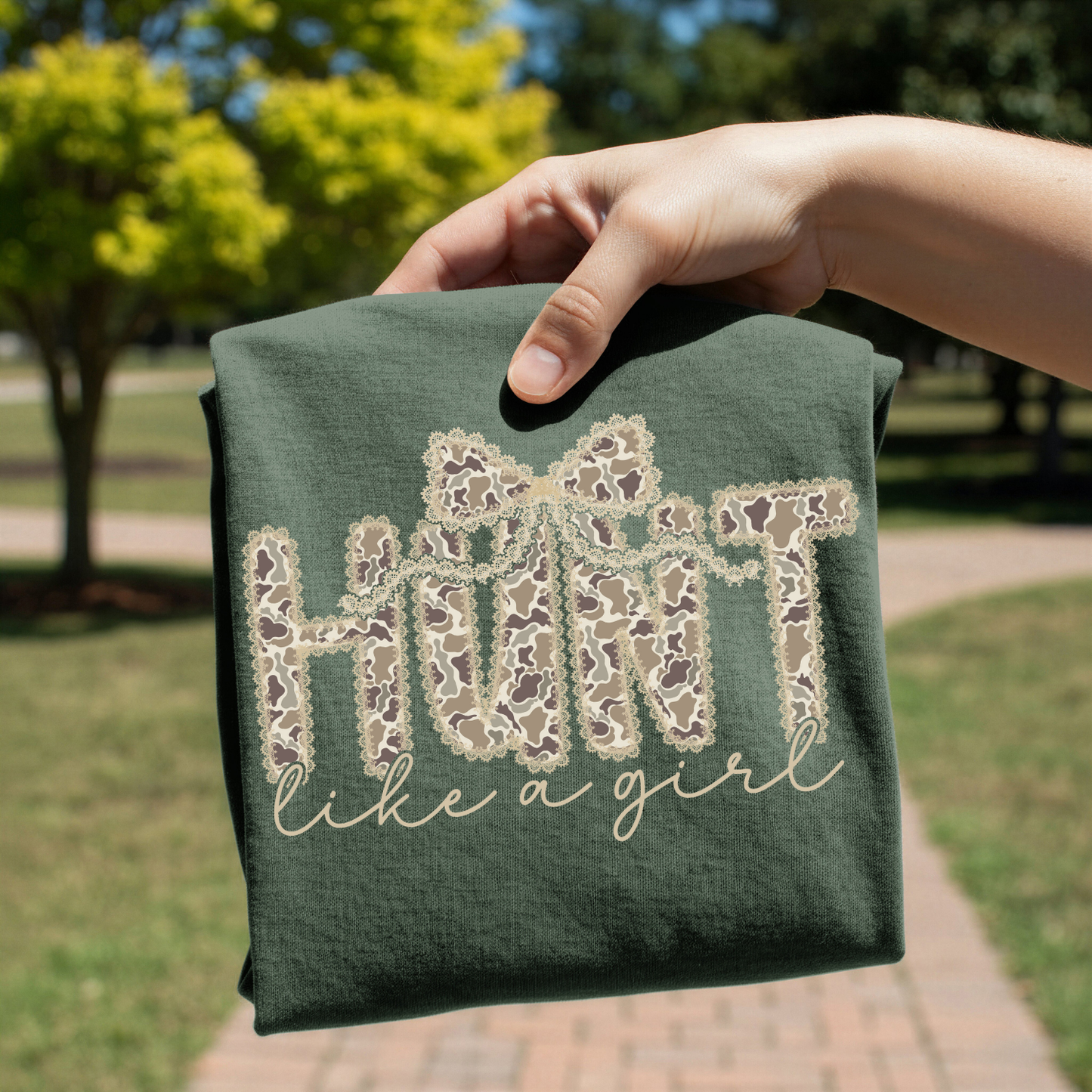 Hunt Like A Girl DTF Transfer