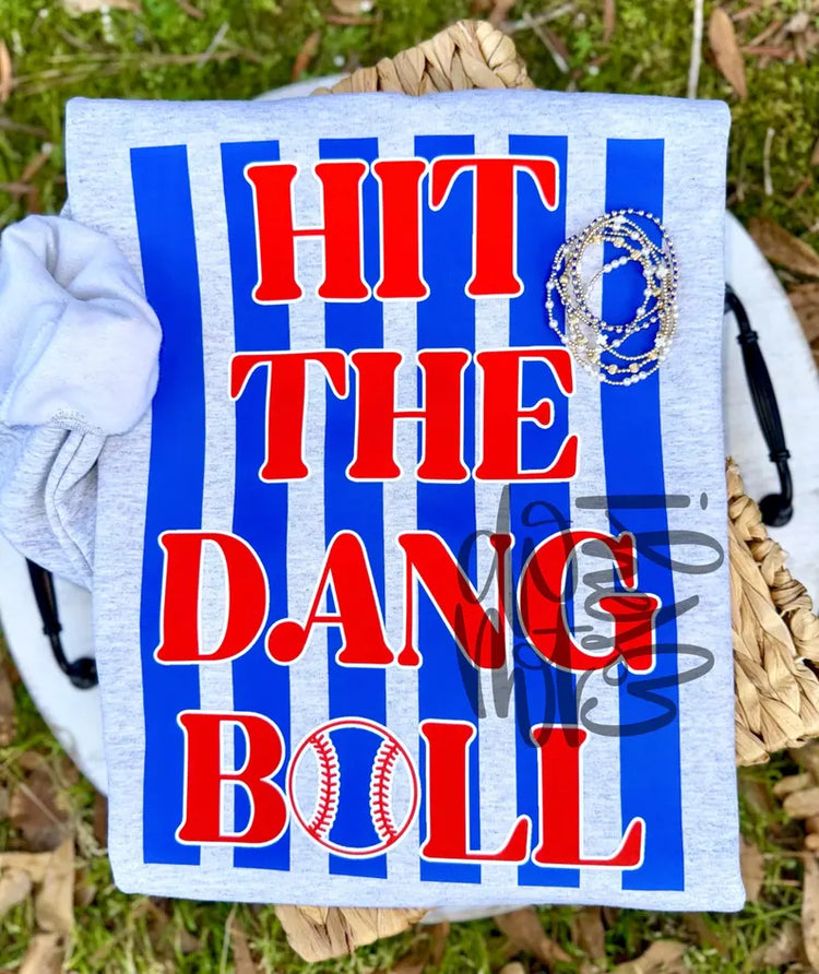 Hit The Dang Ball DTF Transfer