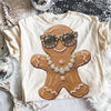 Glam Gingerbread Man DTF Transfer