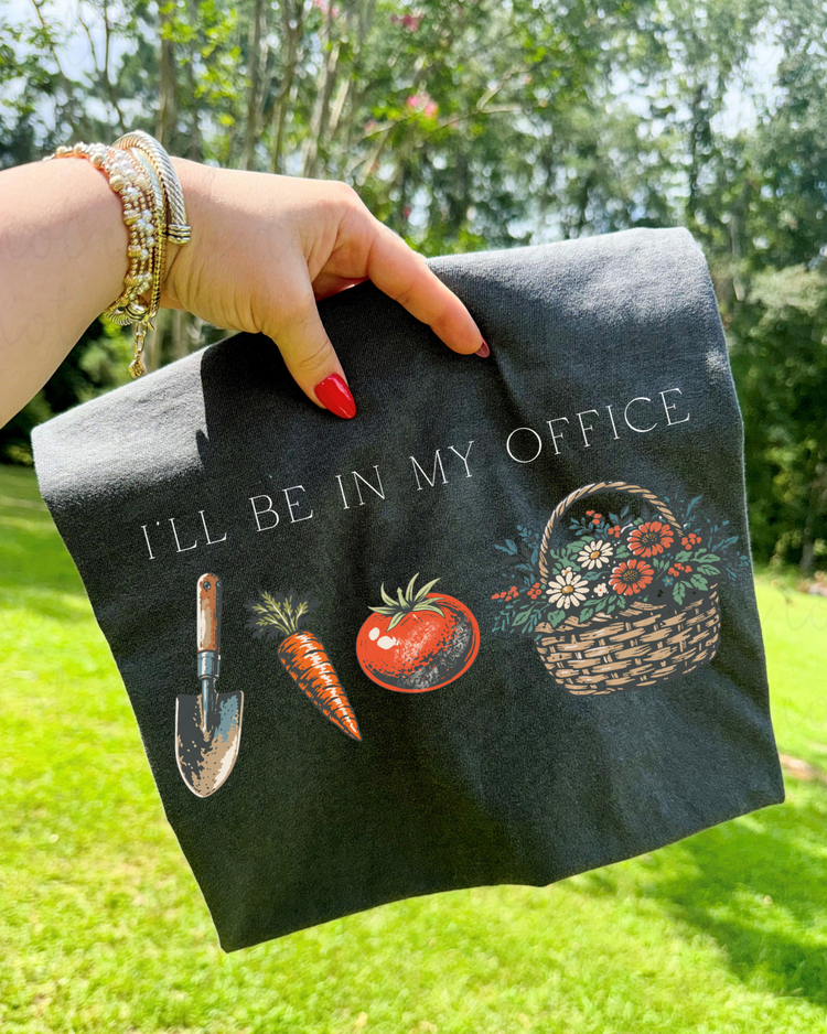 I'll Be In My Office (White) DTF Transfer