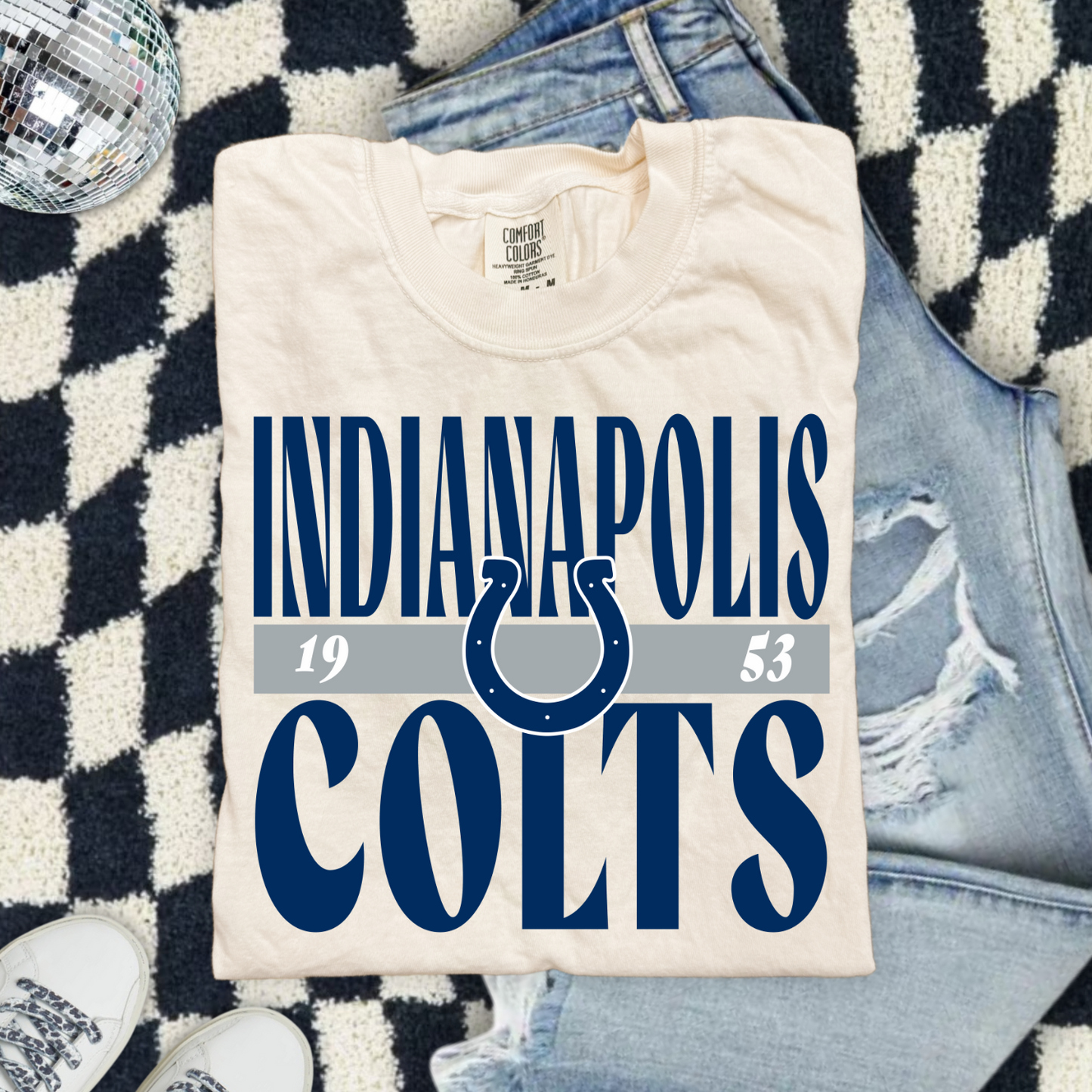 Indianapolis Colts Score DTF Transfer