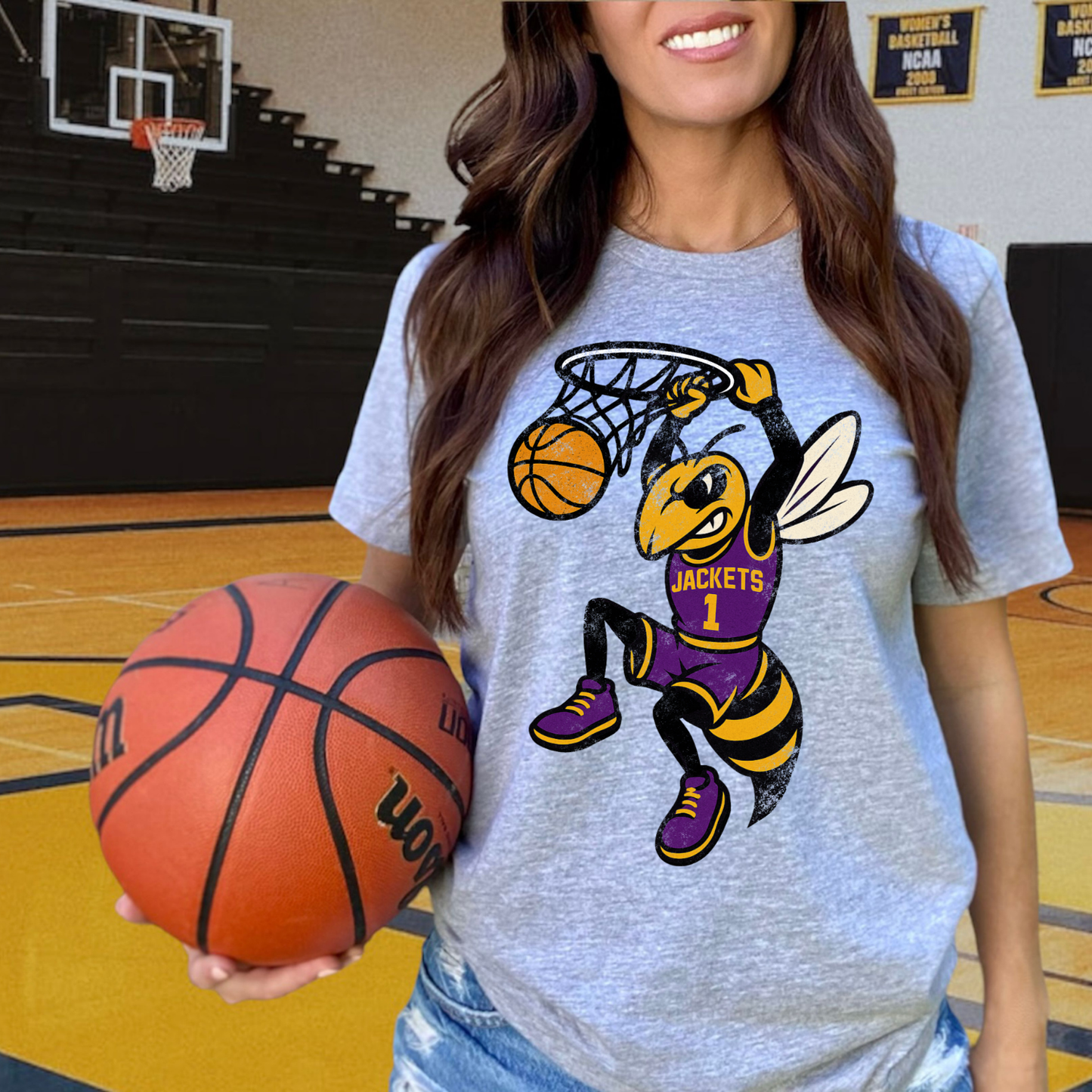 Jackets Purple DTF Transfer