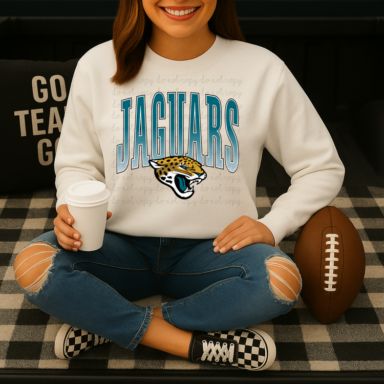 Jaguars DTF Transfers