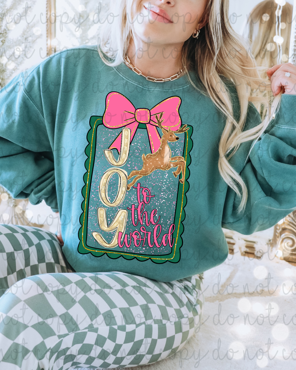 Joy To The World Exclusive Sublimation Transfer