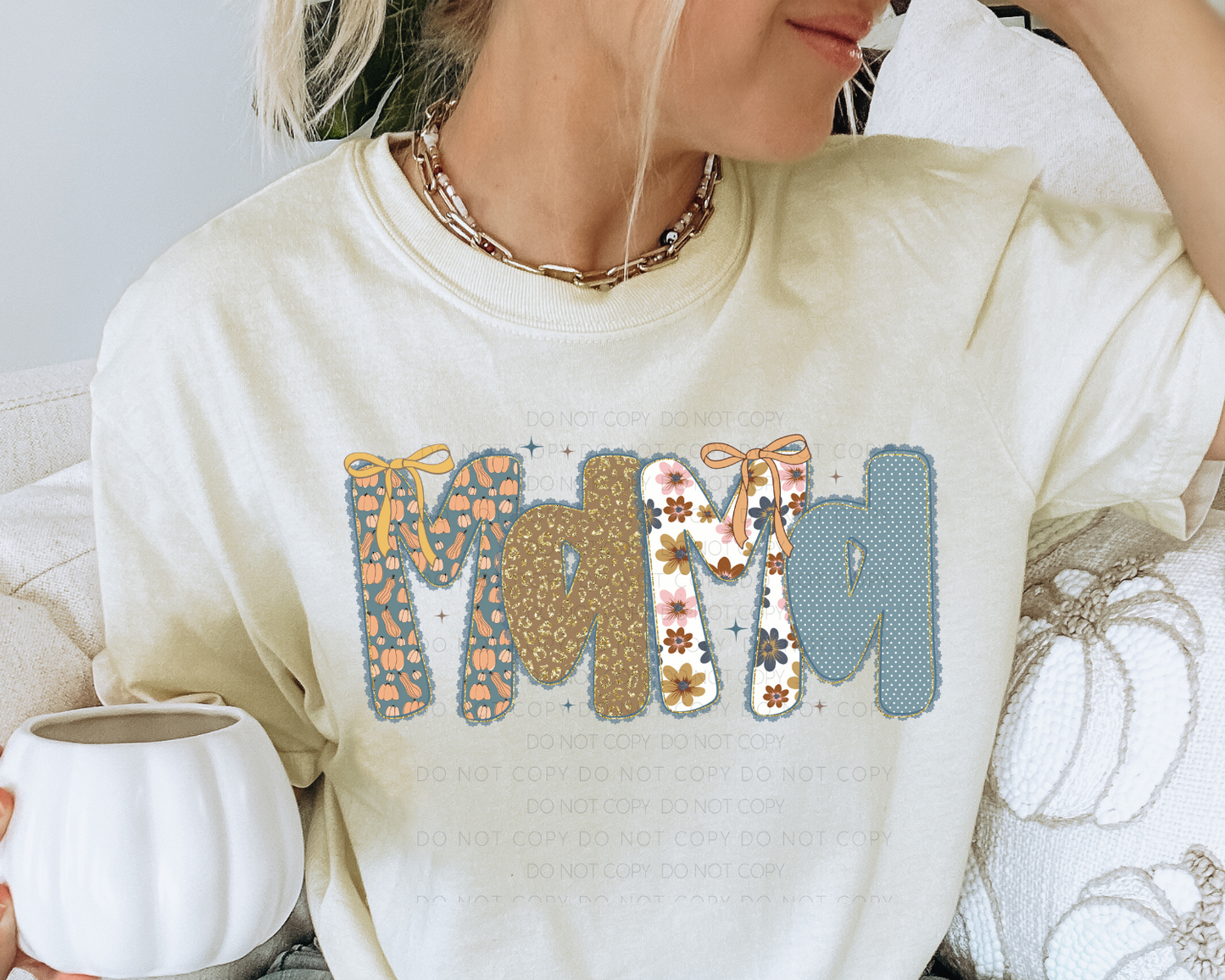 Lace Thankgiving Mama DTF Transfer