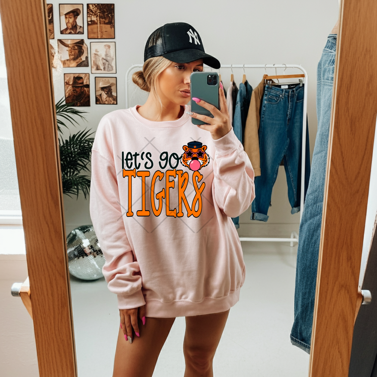 Let's Go Tigers PNG Digital Download
