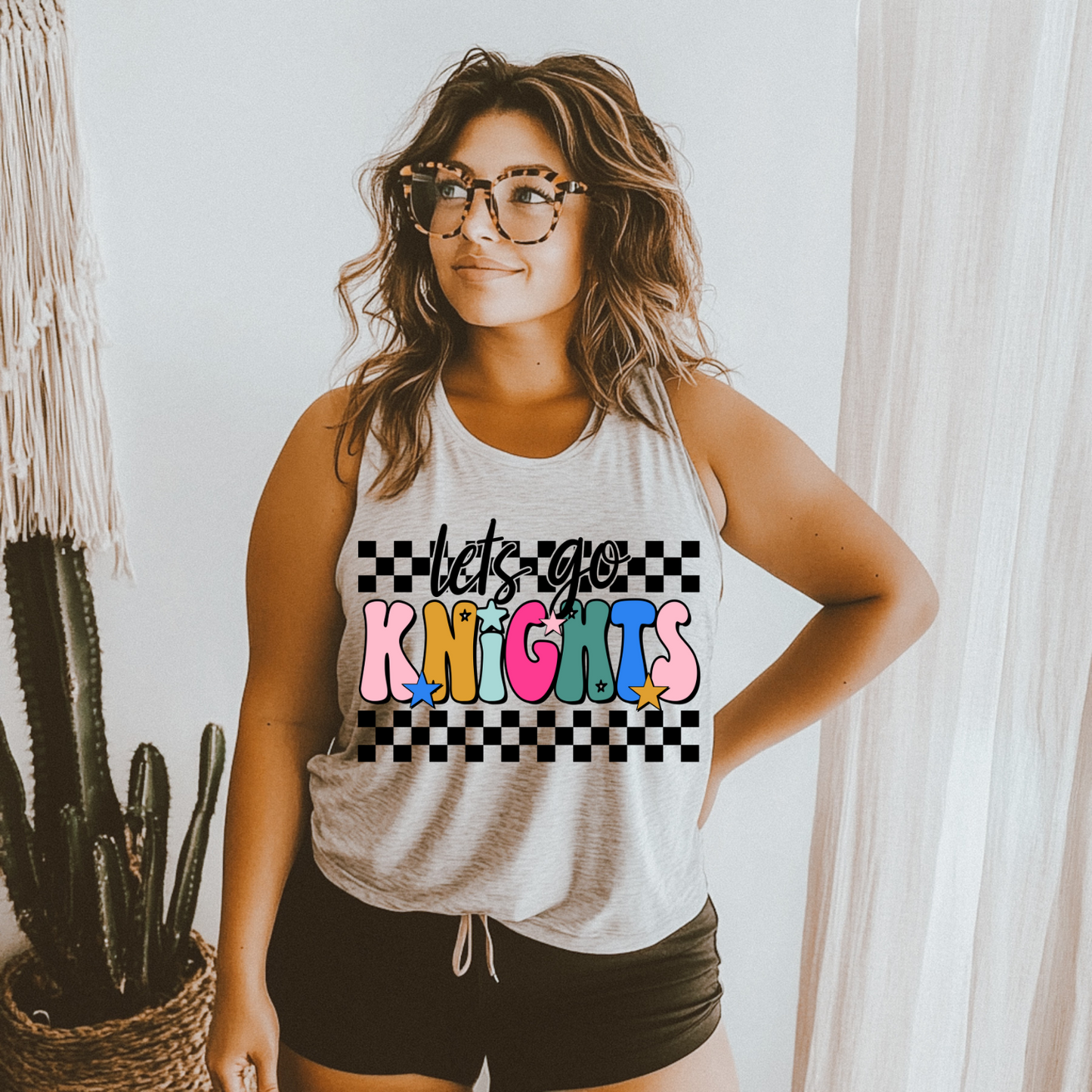 Let's Go Knights DTF Transfer