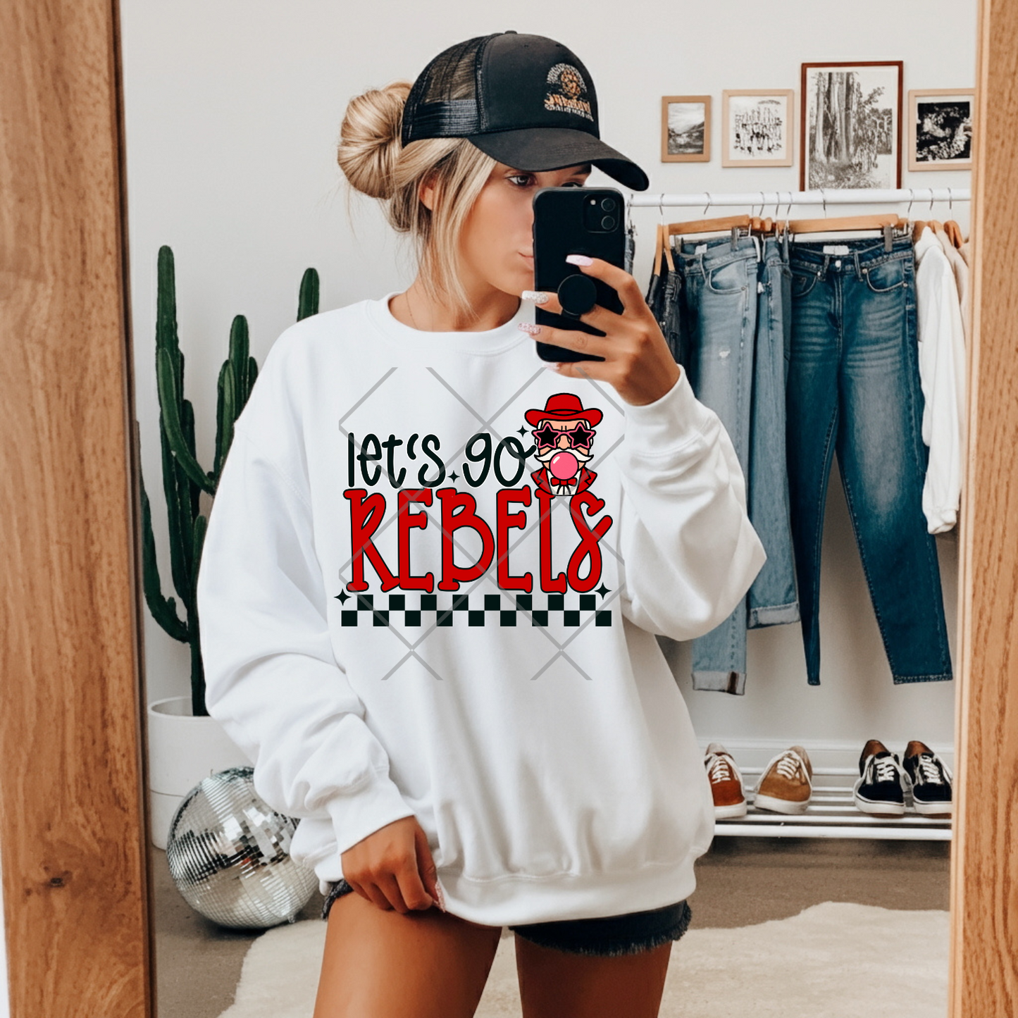 Let's Go Rebels DTF Transfers