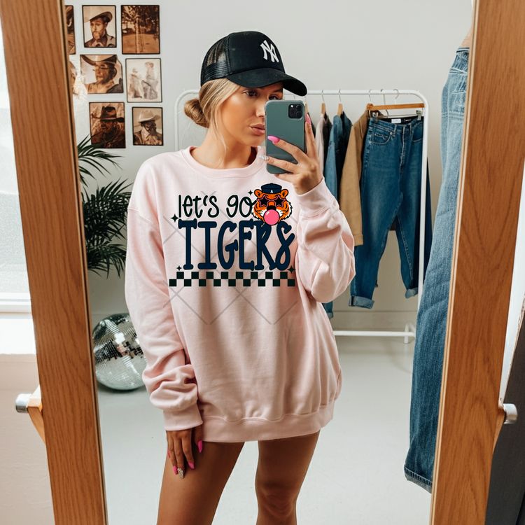 Let's Go Tigers PNG Digital Download