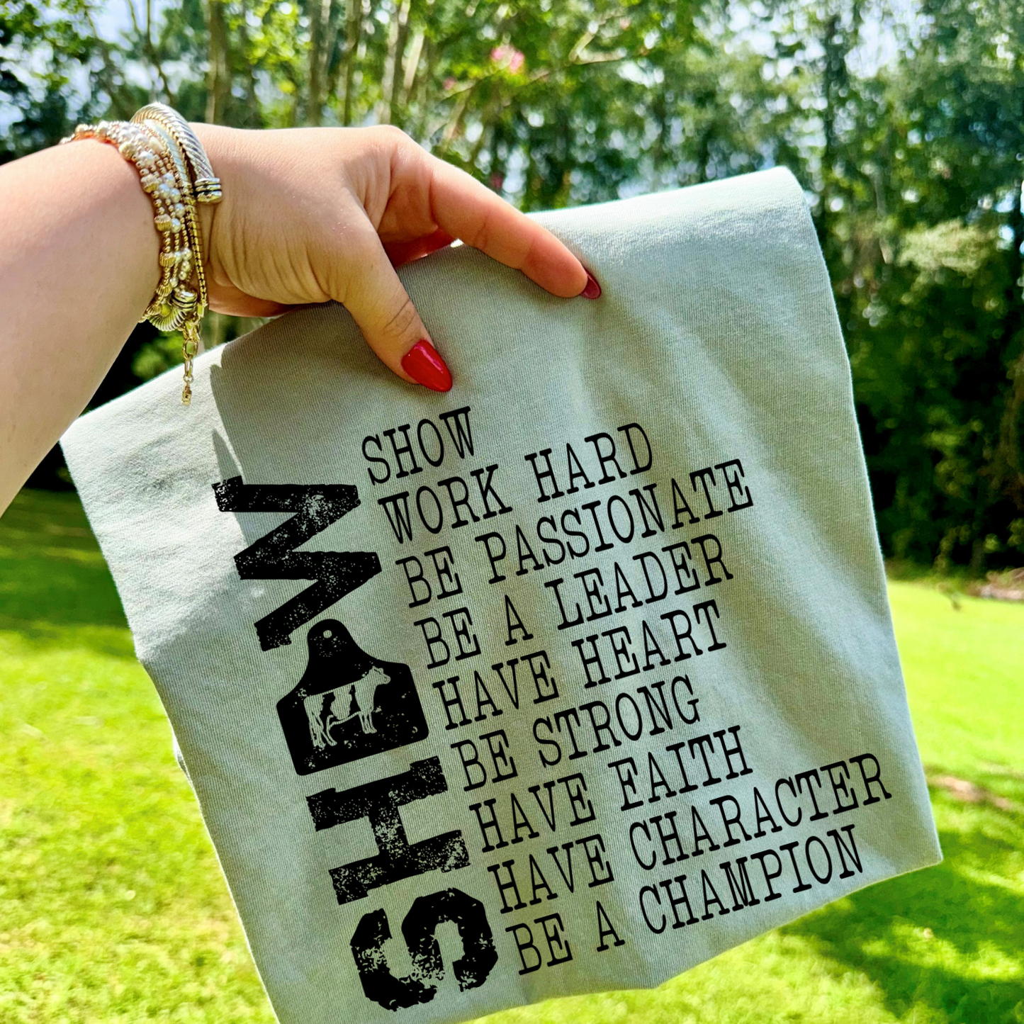 Livestock Show DTF Transfer