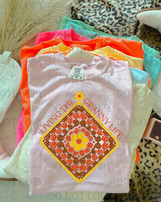 Living That Granny Life (Yellow) DTF Transfer