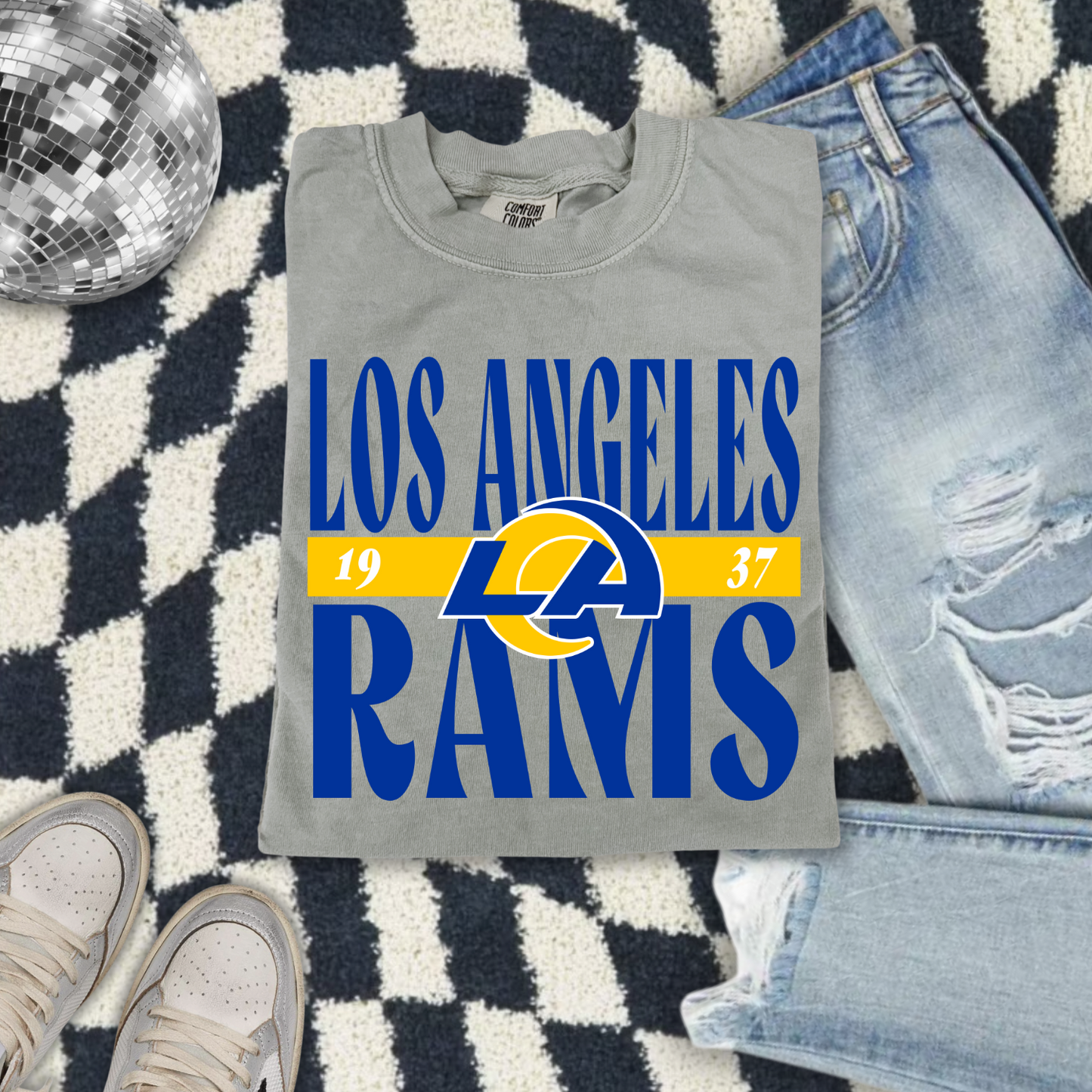 Los Angeles Rams Score DTF Transfer