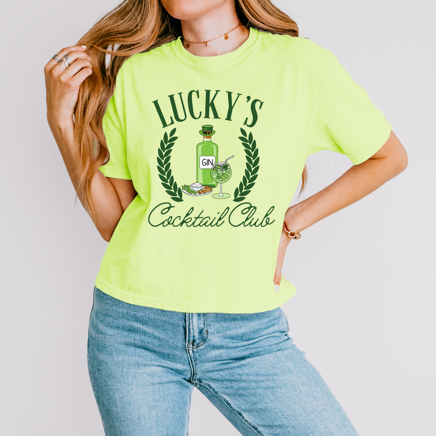 Lucky's Cocktail Club DTF Transfer