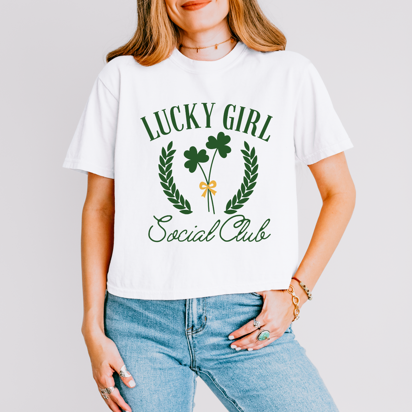 Lucky Girl Social Club DTF Transfer