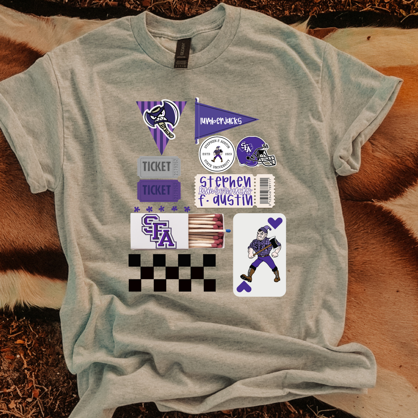 Lumberjacks Matchbox DTF Transfers