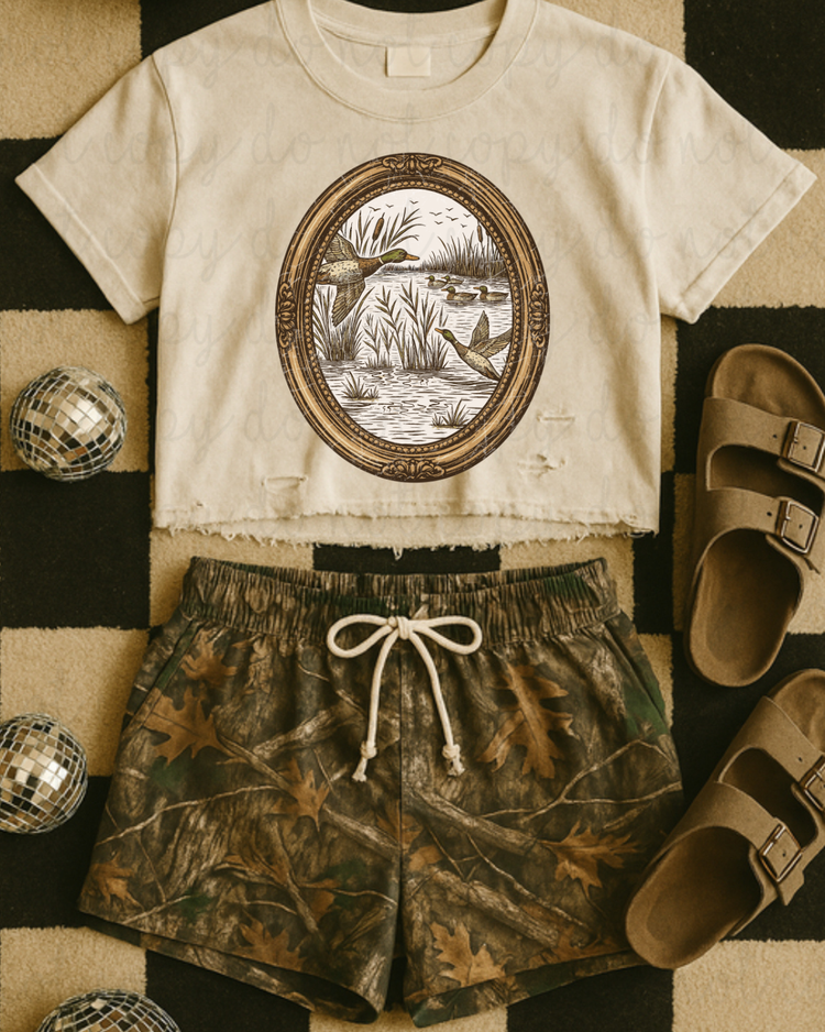 Mallard Frame DTF Transfer