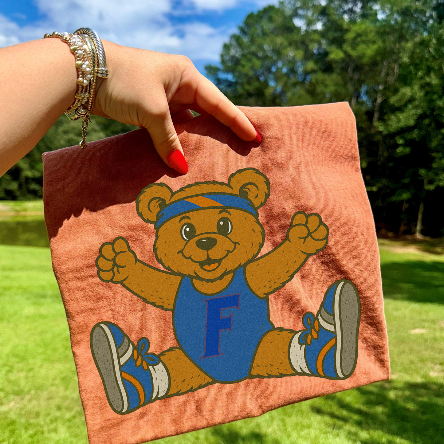 Mascot Bear Florida DTF Transfer