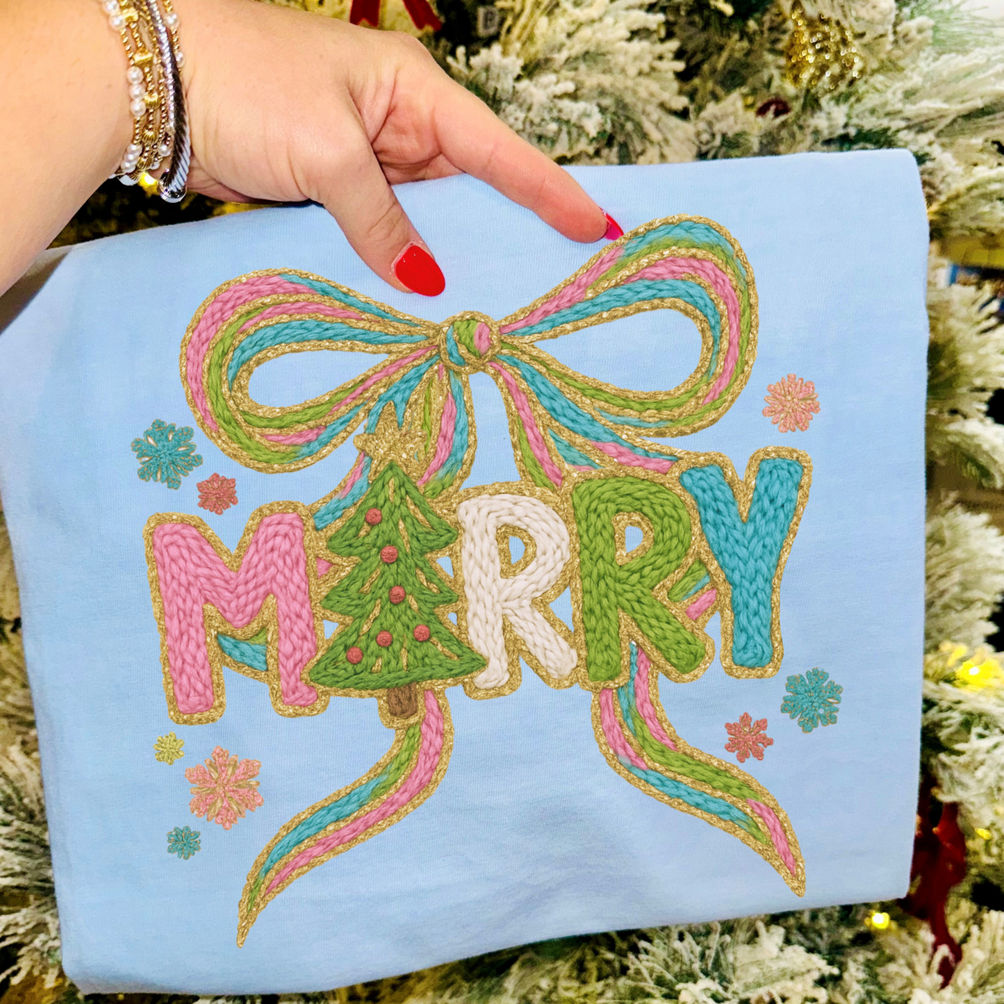 Merry Yarn DTF Transfer