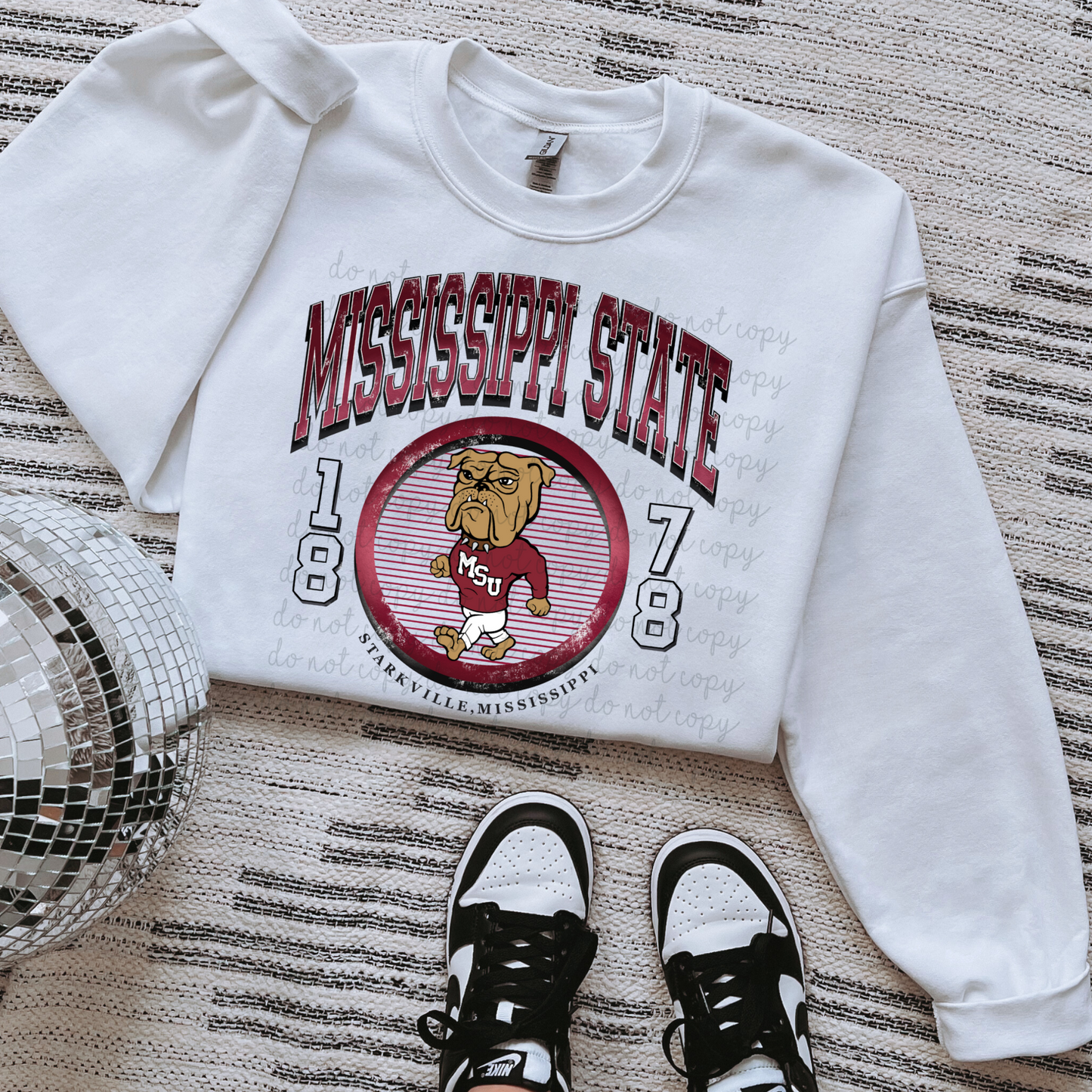 Mississippi State DTF Transfer