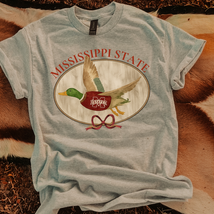 Mississippi State Game Day Mallard DTF Transfer