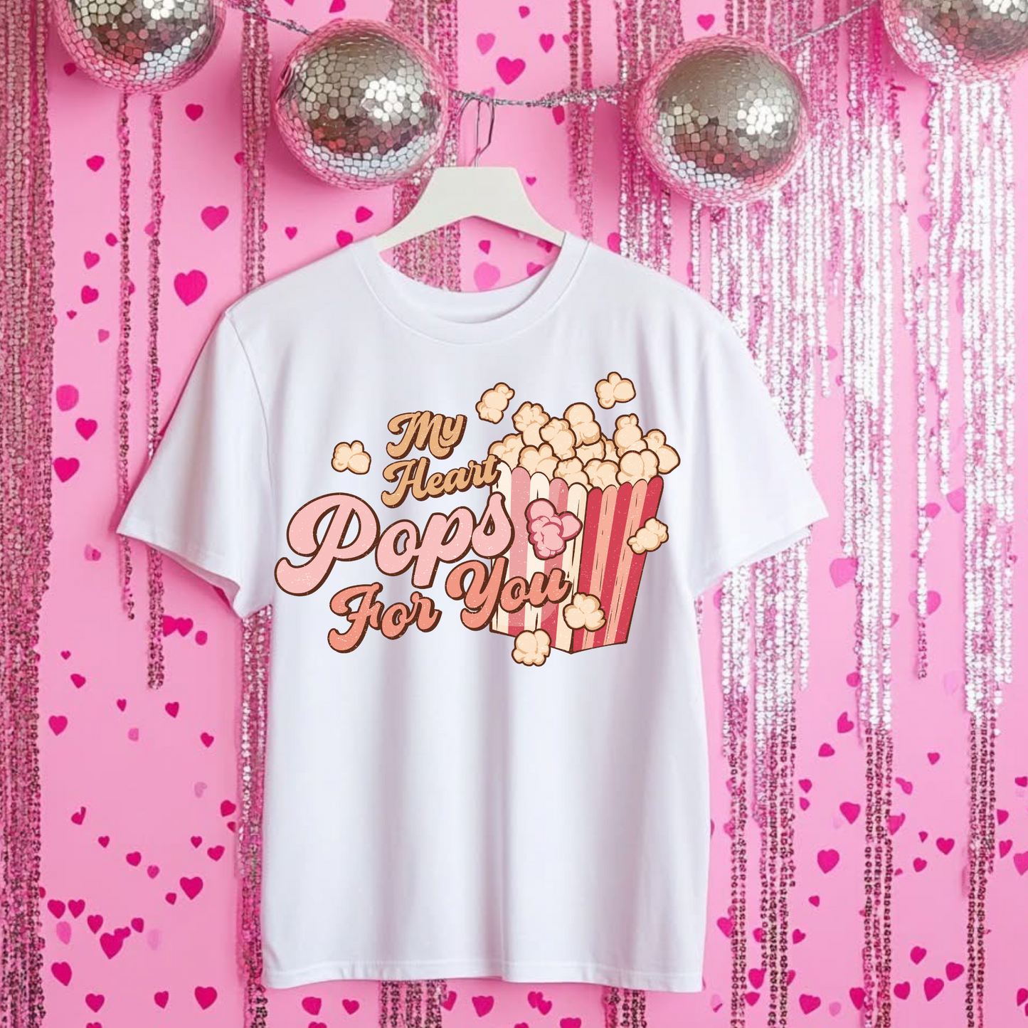 My Heart Pops For You DTF Transfer