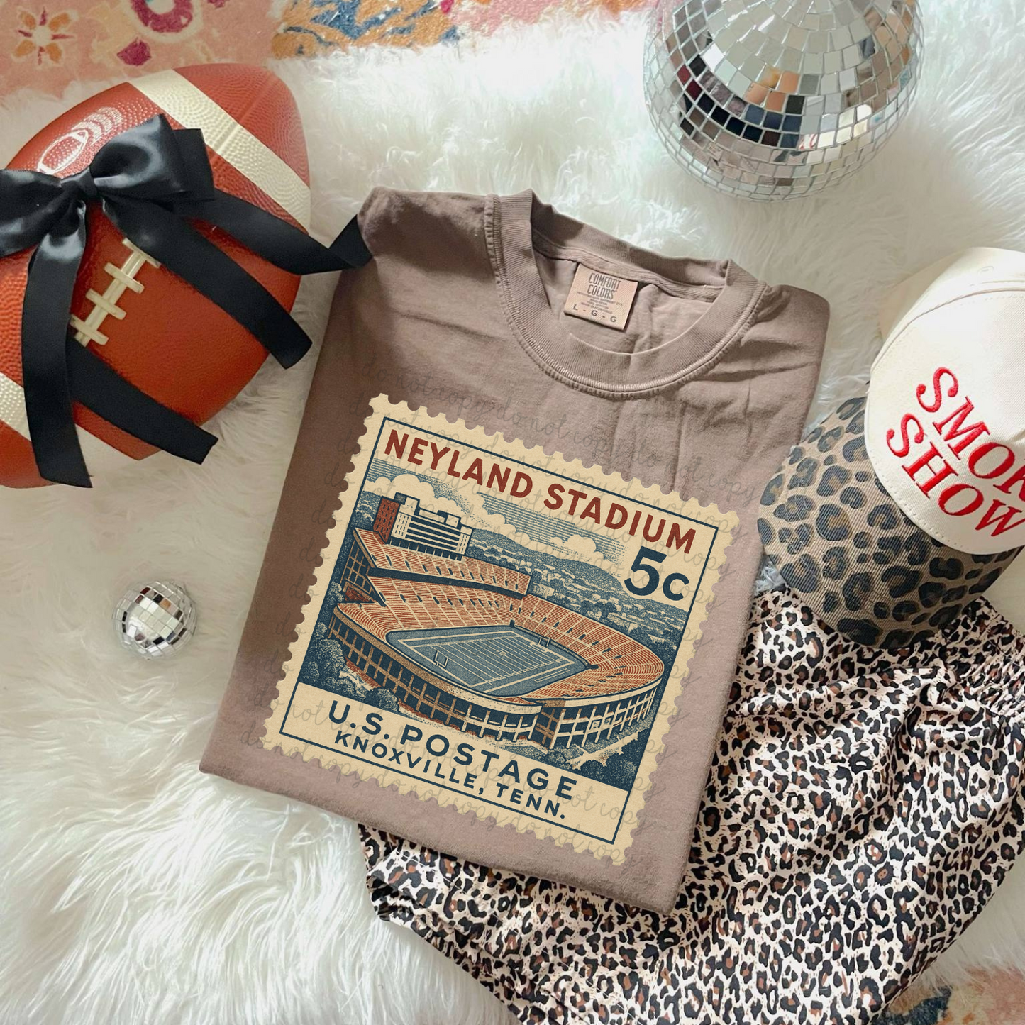 Vintage Stamp Neyland Stadium DTF Transfer