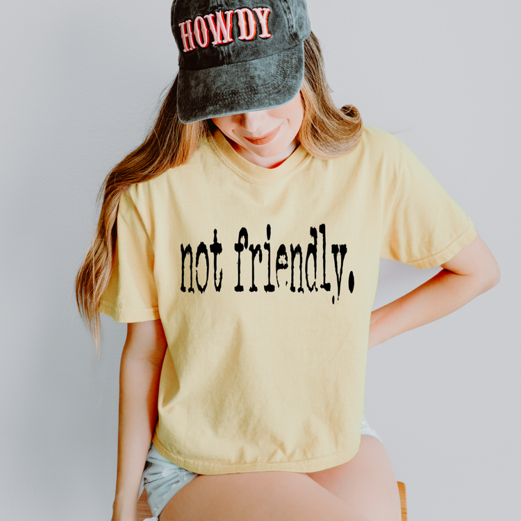 Not Friendly DTF Transfer