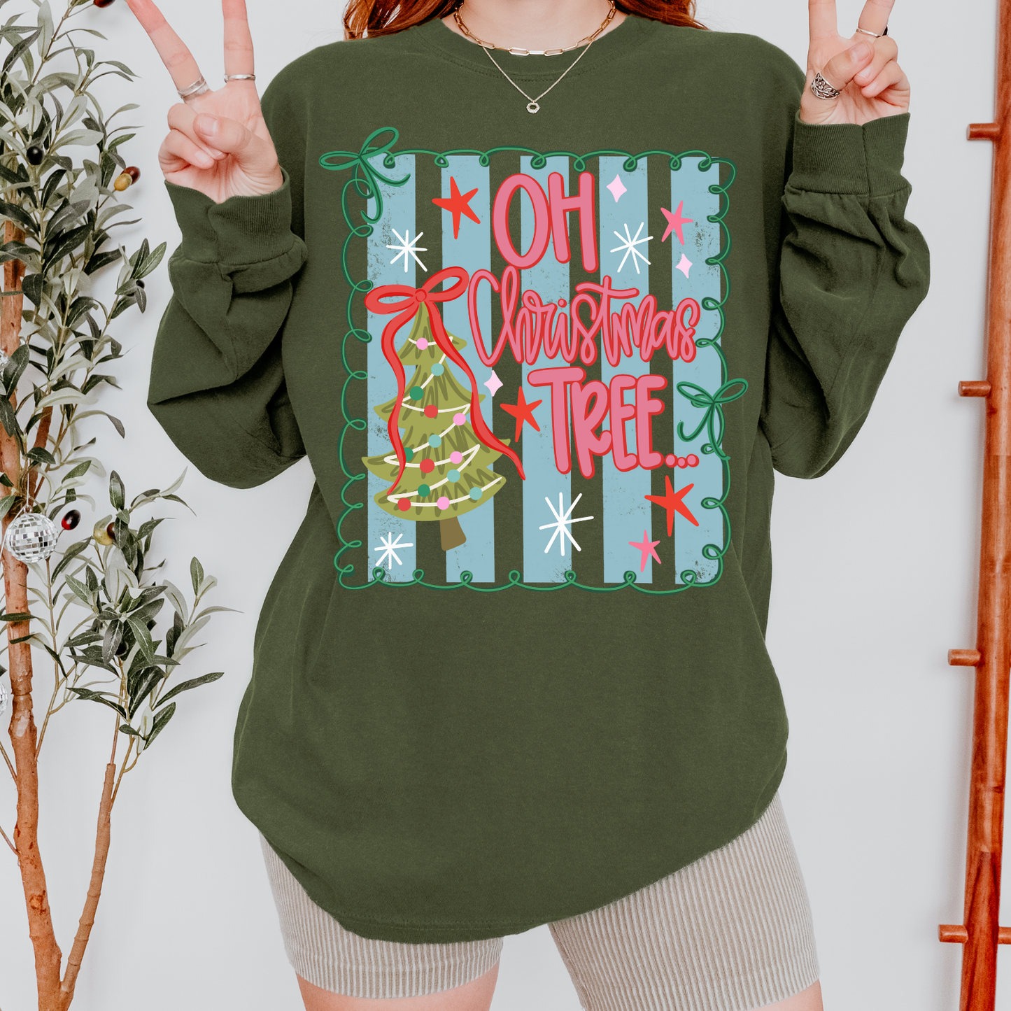 Oh Christmas Tree DTF Transfer