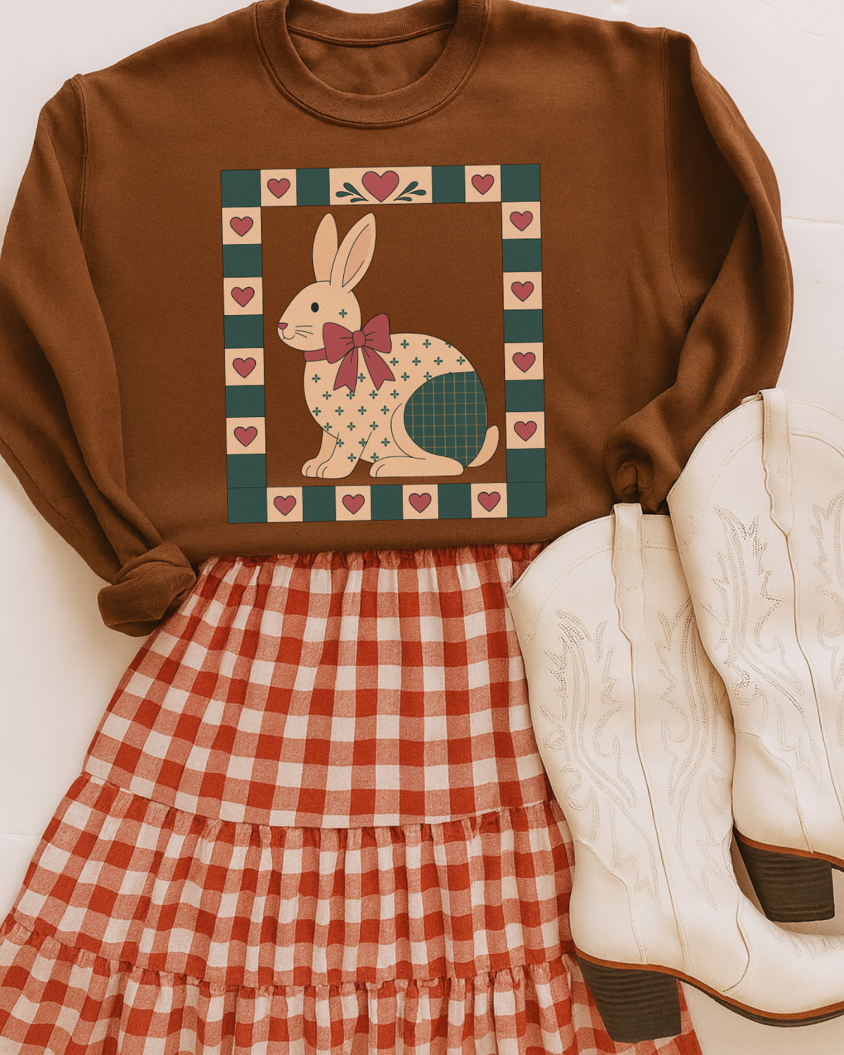 Old Timers Bunny DTF Transfer