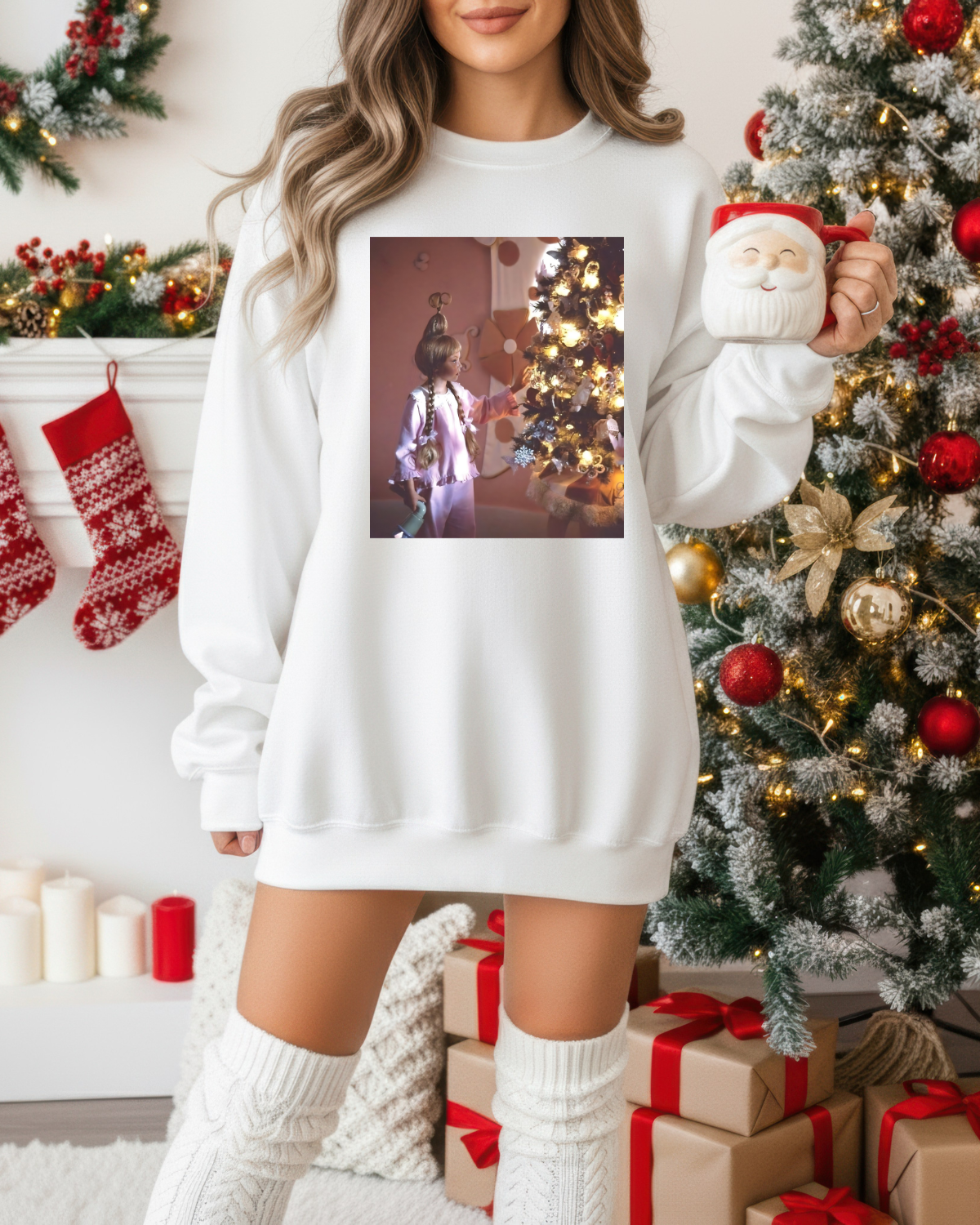 Portrait Cindy Lou DTF Transfer