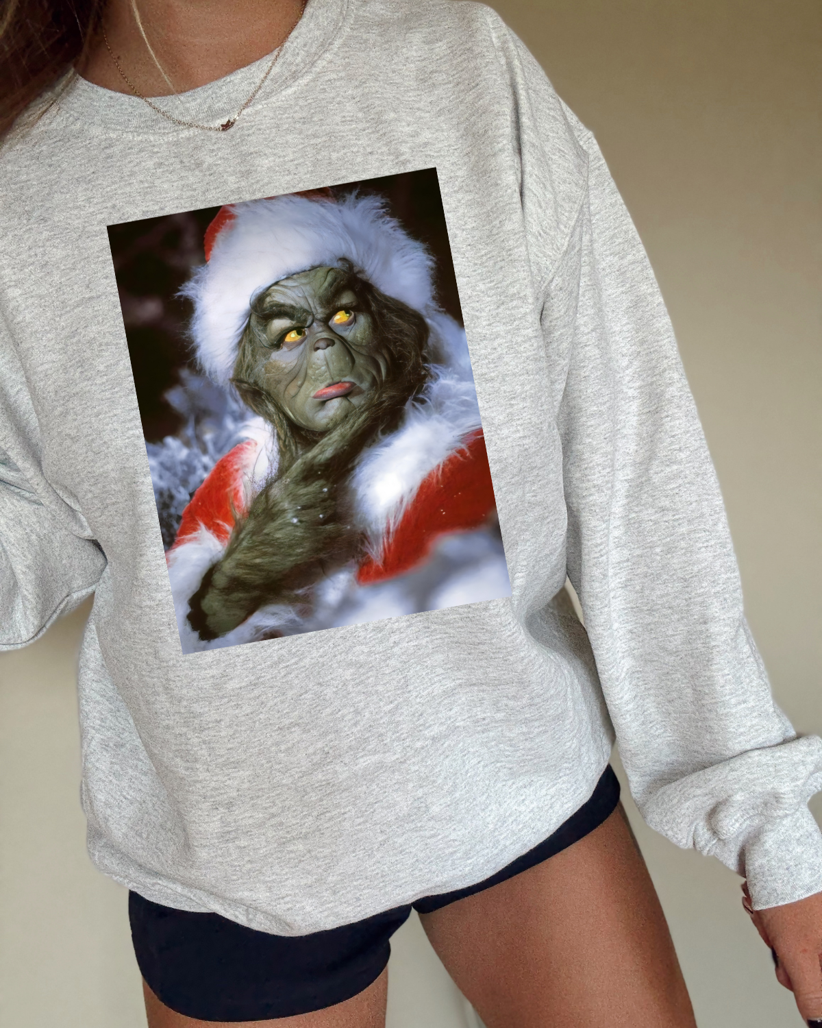 Portrait Christmas Character G DTF Transfer