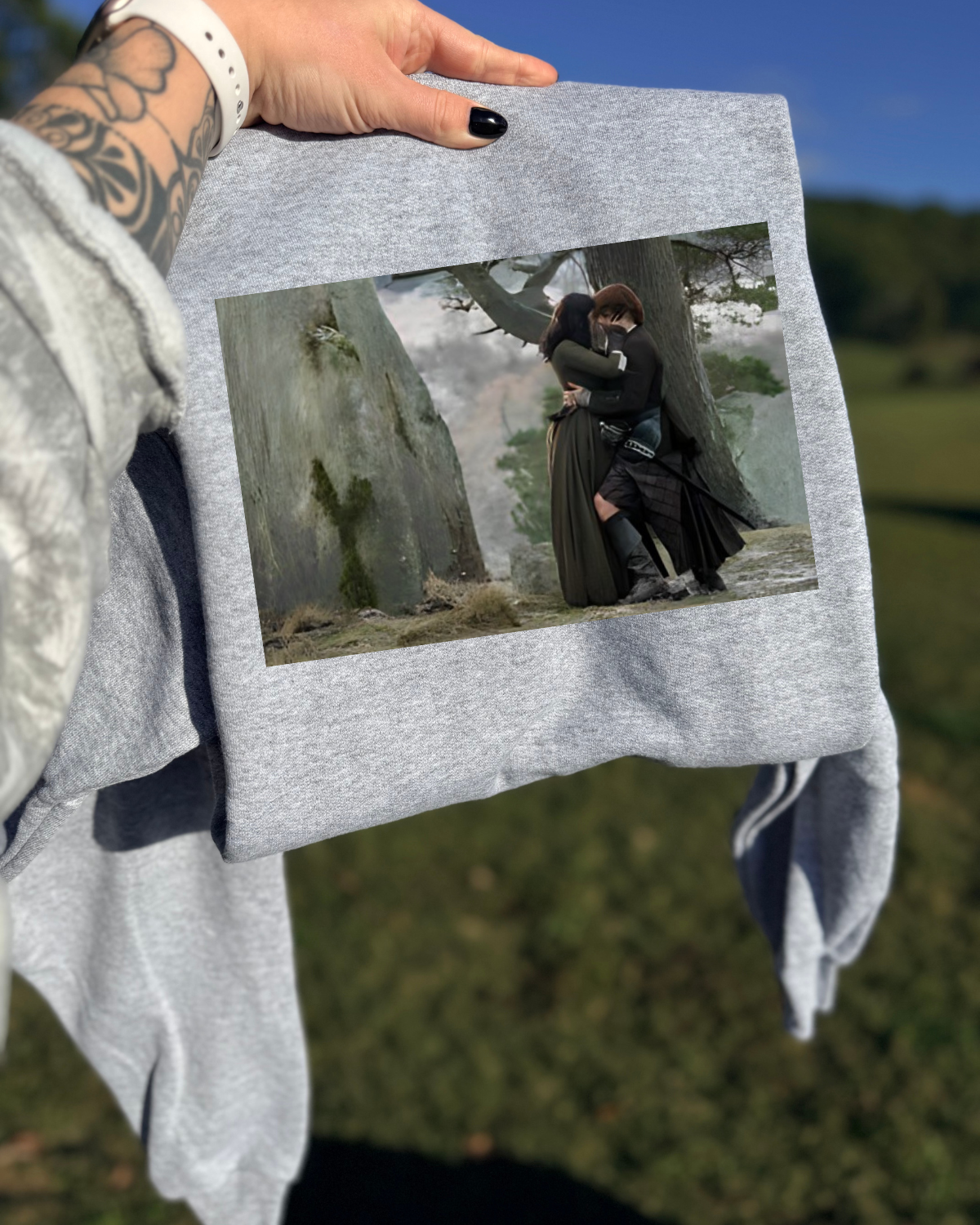 Portrait Jamie And Claire DTF Transfer