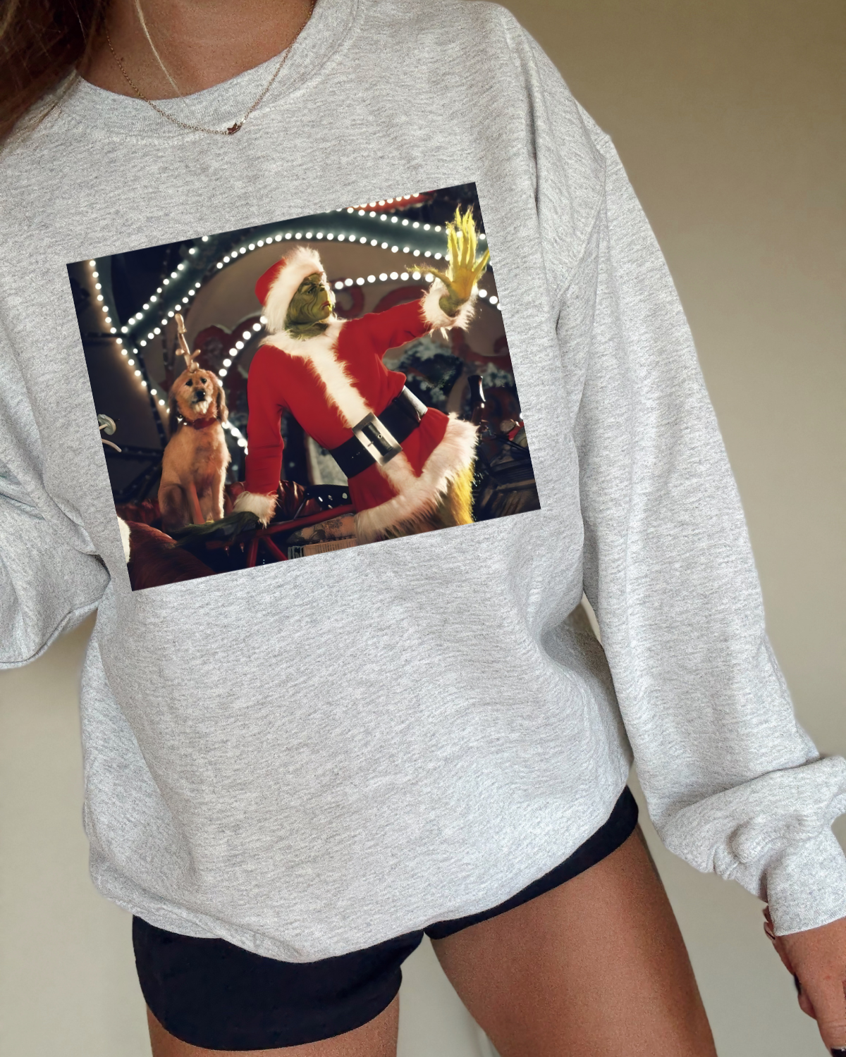 Portrait Christmas Character G And Max DTF Transfer