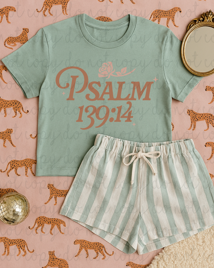 Psalm 139:14 DTF Transfer