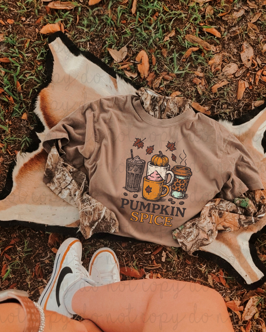 Pumpkin Spice DTF Transfer