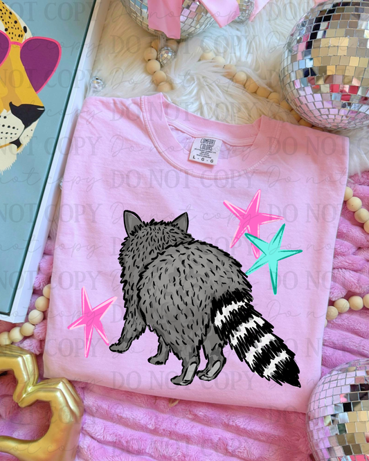 Raccoon DTF Transfer