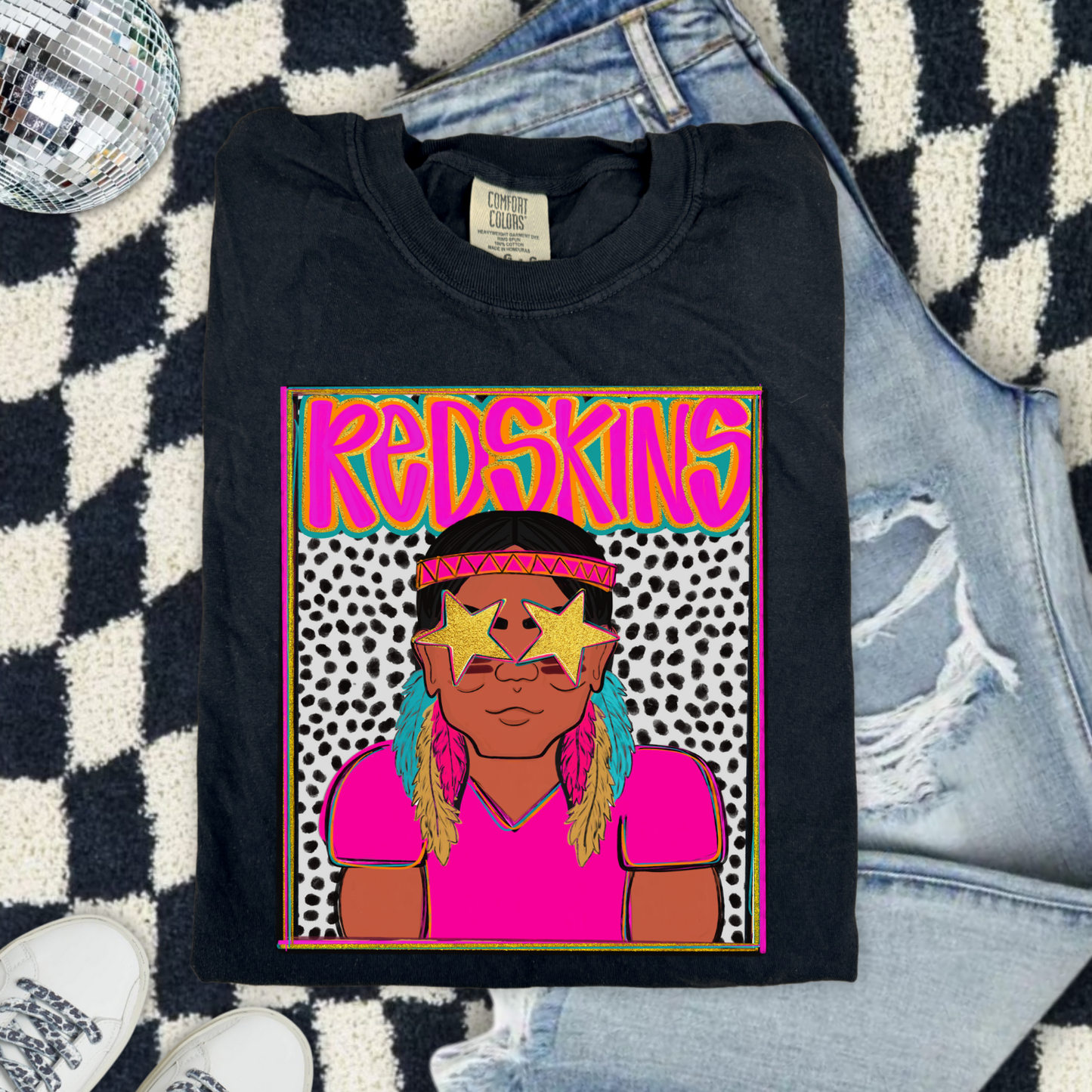 Preppy Redskins DTF Transfer