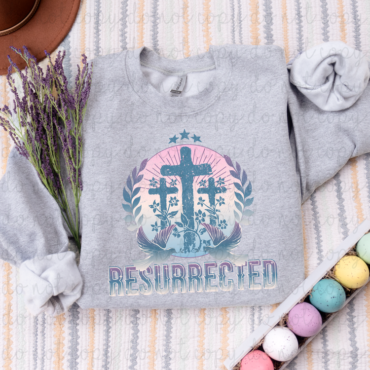 Purple Resurrected DTF Transfer