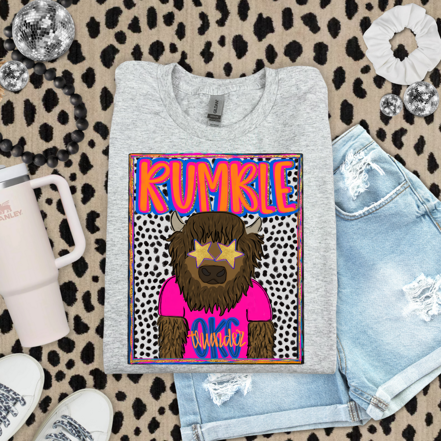 Preppy Rumble DTF Transfer