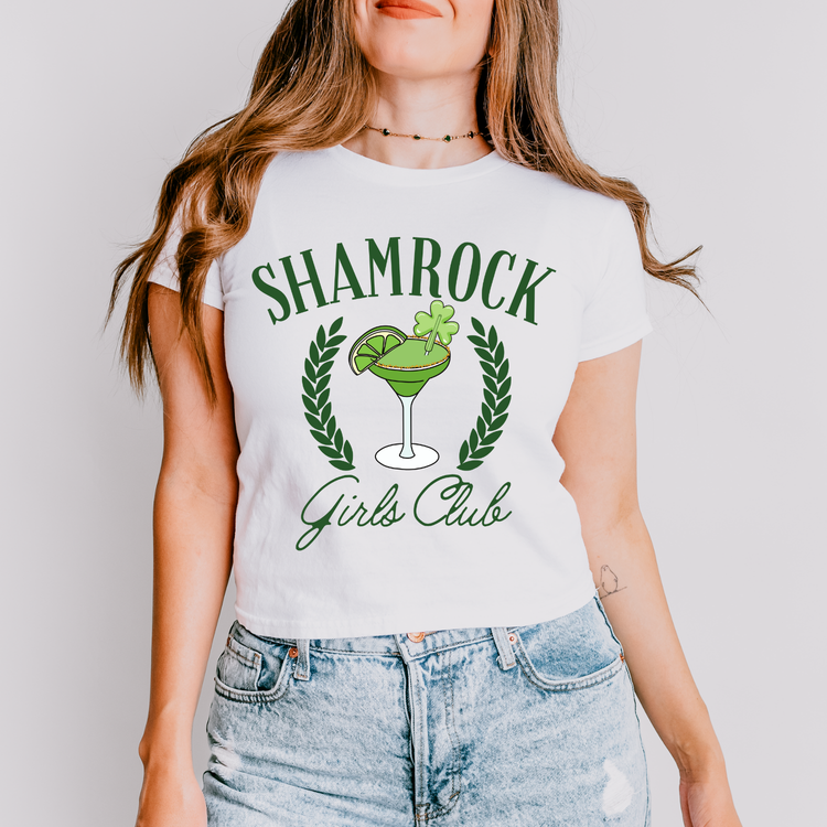 Shamrock Girls Club DTF Transfer