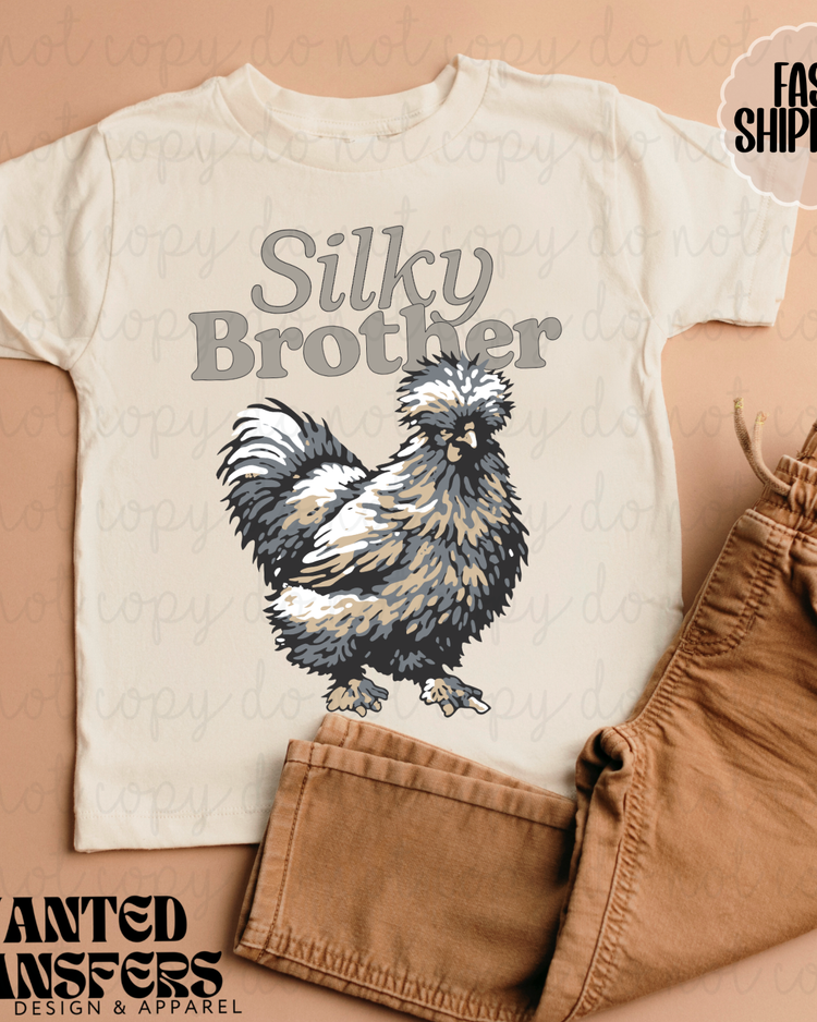 Silky Brother DTF Transfer