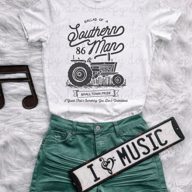 Southern Man DTF Transfer