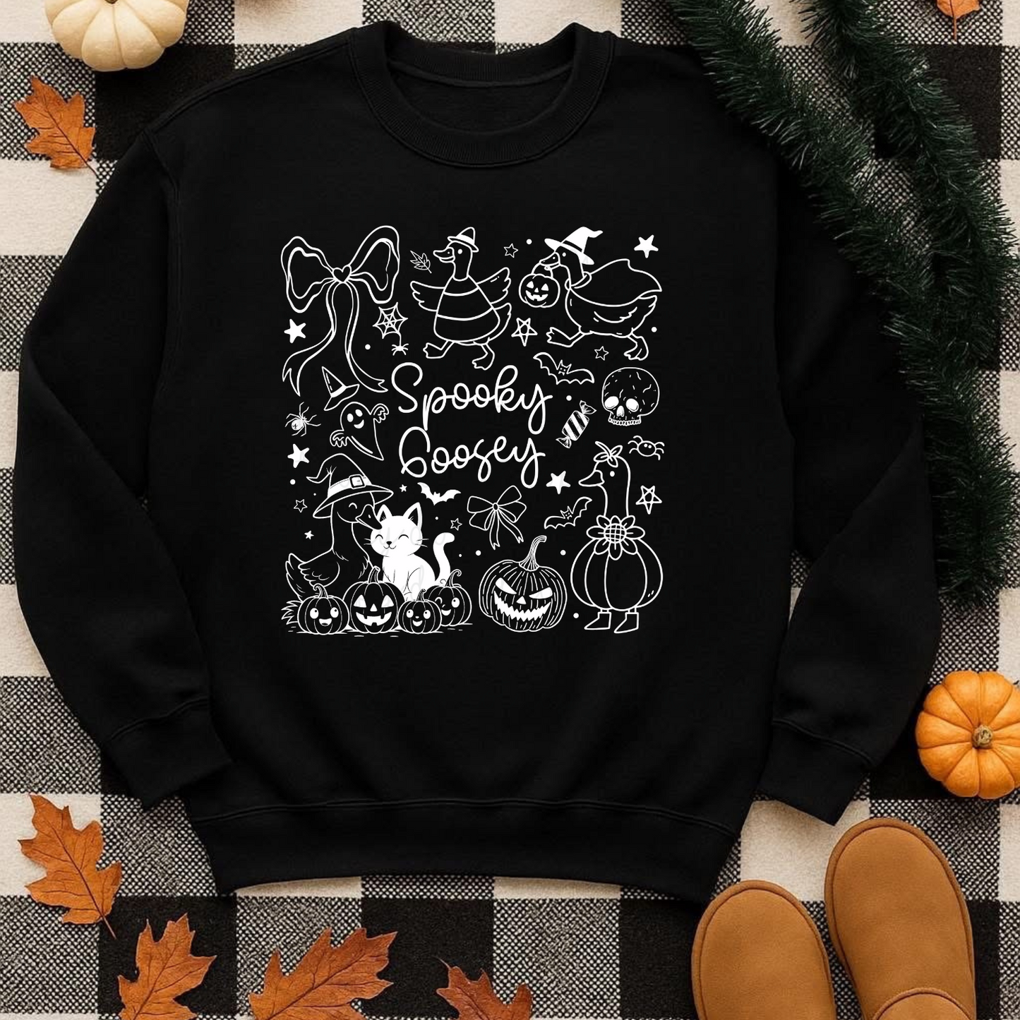 Spooky Goosey DTF Transfer