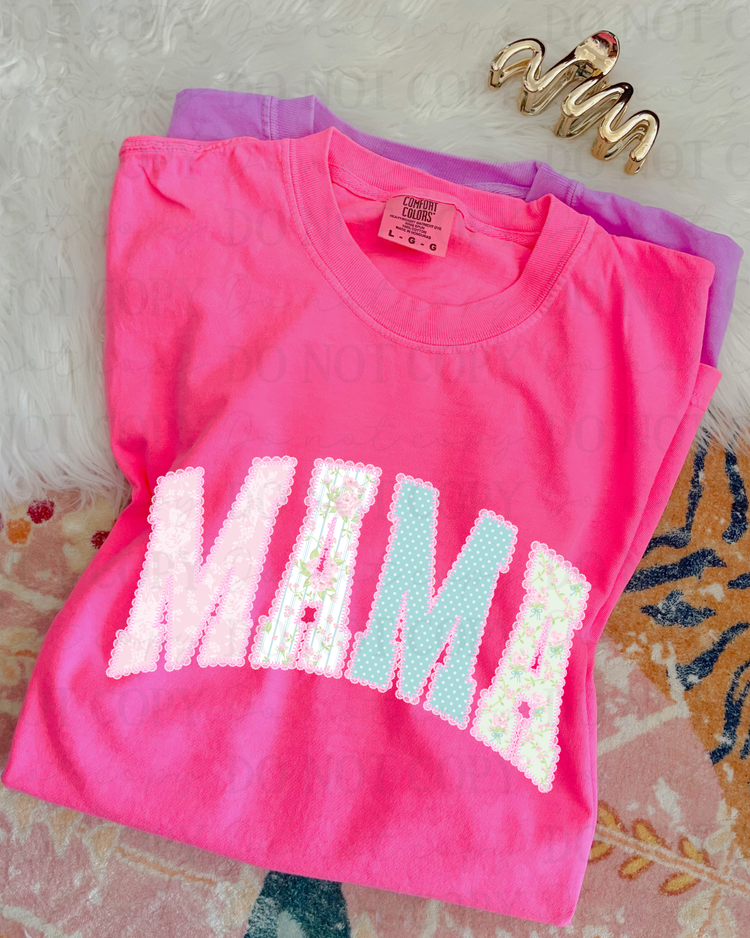 Spring Floral Mama DTF Transfer