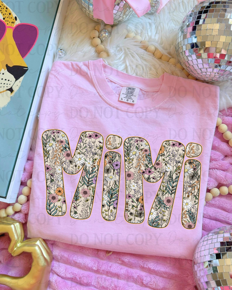 Spring Floral Mimi DTF Transfer