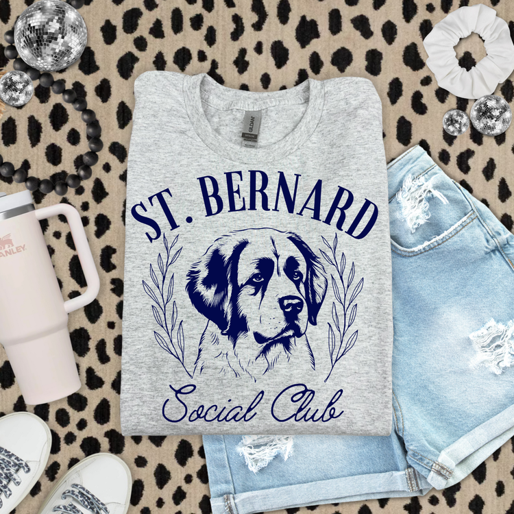 St. Bernard Social Club DTF Transfer