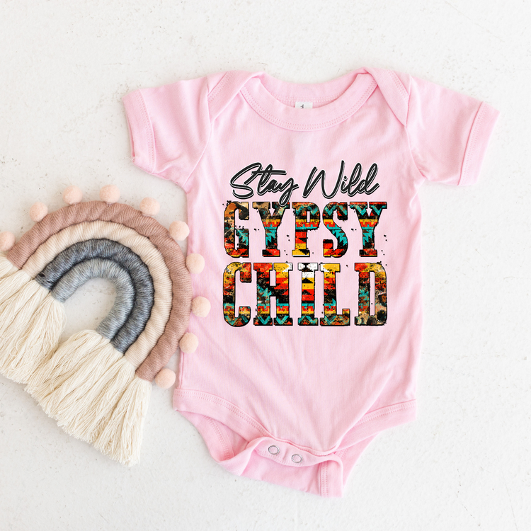 Stay Wild Gypsy Child DTF Transfer