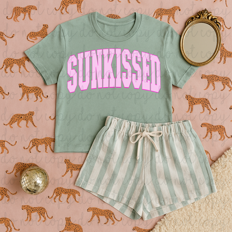 Sunkissed (Pink) DTF Transfer