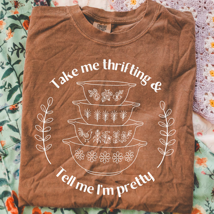Take Me Thrifting DTF Transfer