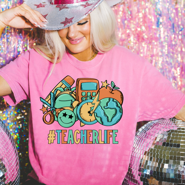 #Teacherlife DTF Transfer